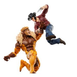Marvel Legends Logan vs Sabretooth Transwarp Toys