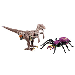 PRE-ORDER Transformers BWVS-06 Dinobot vs. Predacon Tarantulas - Transwarp Toys