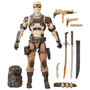G.I. Joe Classified Series Desert Commando Snake Eyes - Transwarp Toys