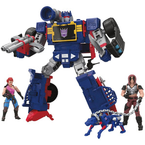 G.I. Joe x Transformers Soundwave Dreadnok Thunder Machine, Zartan & Zarana - Transwarp Toys