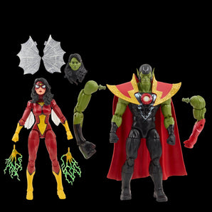 Marvel Legends Skrull Queen and Super-Skrull - Transwarp Toys