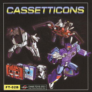 Robot Paradise RP-01B Cassetticons - Transwarp Toys