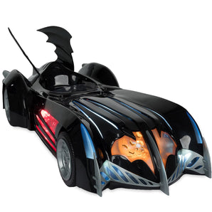 DC Multiverse Batman & Robin Batmobile 24 1/2-Inch Vehicle with Lights and Sound