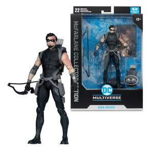 DC McFarlane Collector Edition Wave 12 Dark Archer 7-Inch Scale Action Figure (Platinum Variant)