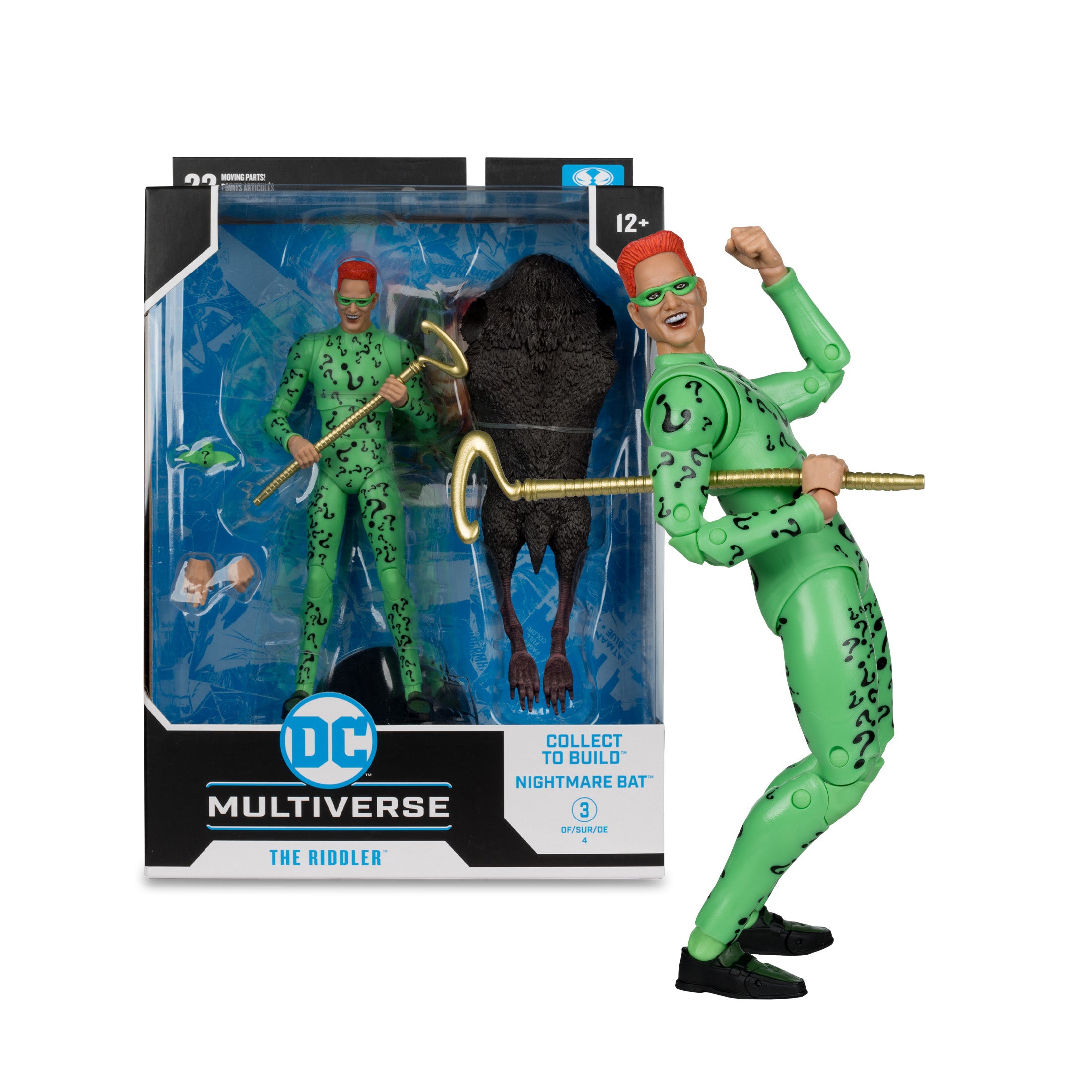 Nightmare Riddler DC Multiverse Batman Forever The Riddler (Collect to Build Nightmare B ...
