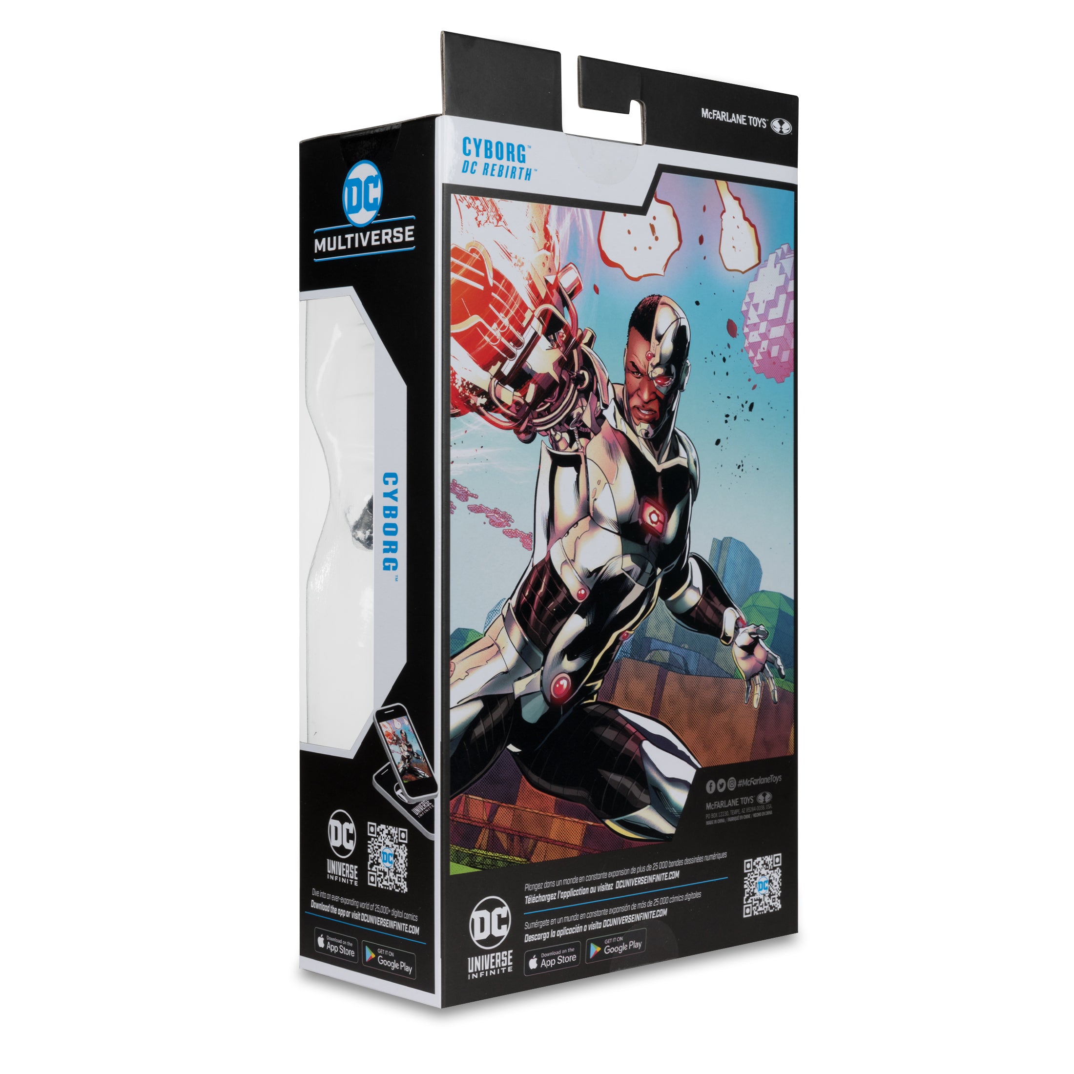 DC Multiverse DC Rebirth Cyborg – Transwarp Toys