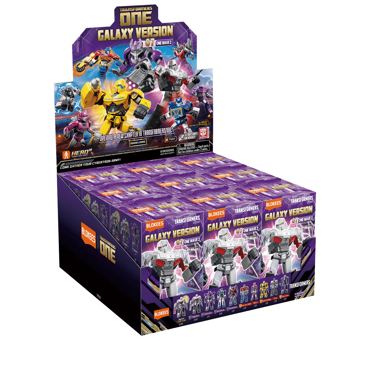 Blokees Transformers Galaxy Version 7 Transformers: One Wave 2 Mini Mo ...